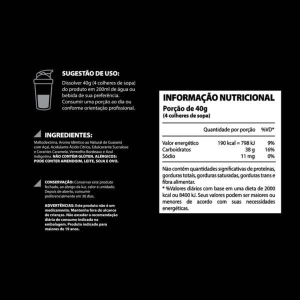 Maltodextrin Boost Energy 1kg - Dark Lab - Image 4
