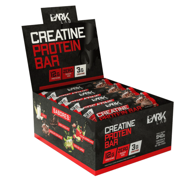 Creatine Protein Bar Display 12 UN Dark Lab