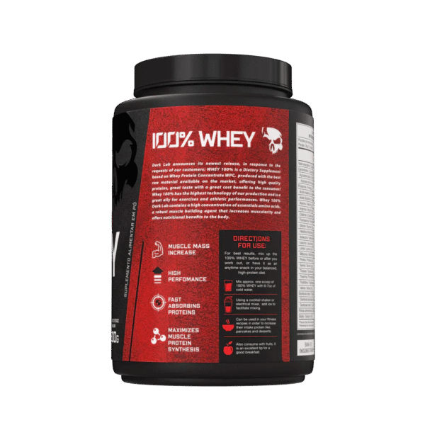 100% Whey Protein 900g - Dark Lab - Image 3