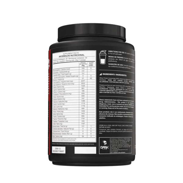 100% Whey Protein 900g - Dark Lab - Image 4