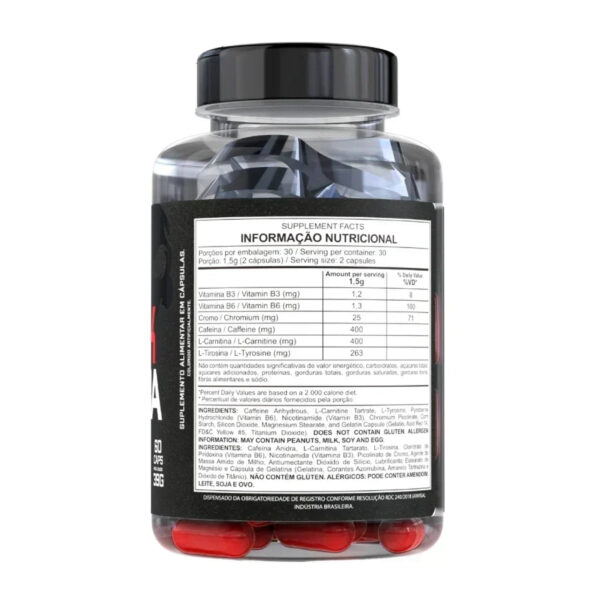 Whey 100% Refil 900g + Dark Mamba 60 Capsulas + Multivitamin 60 Tablets + Coqueteleira Premium 700ml Dark Lab - Image 3