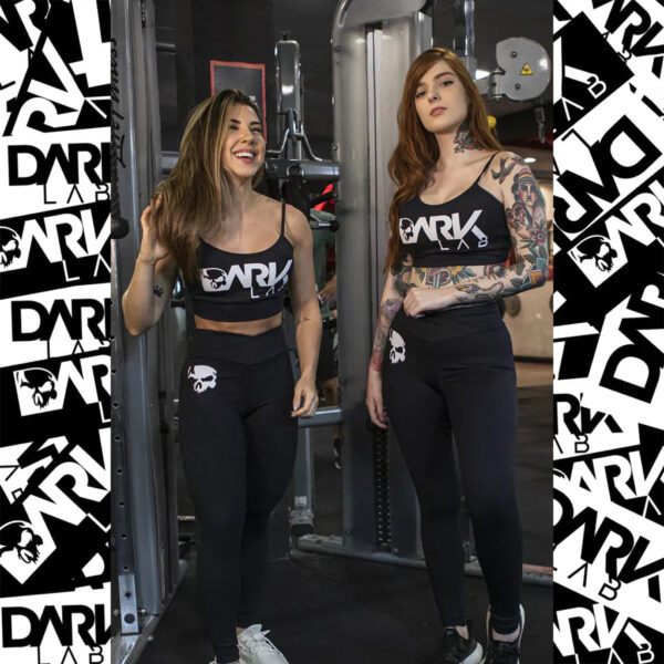 Legging Cós Alto e Transpassado - Dark Lab - Image 3